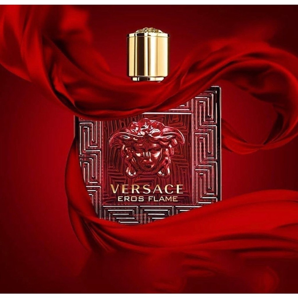 خرید و قیمت ادکلن ورساچه اصل مدل Eros Flame با رایحه گرم و تند و ماندگاری بالا