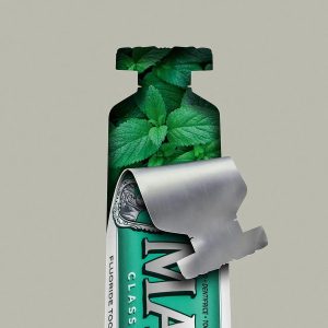 خمیر دندان مارویس Marvis مدل Classic Strong Mint (سبز نعنا)