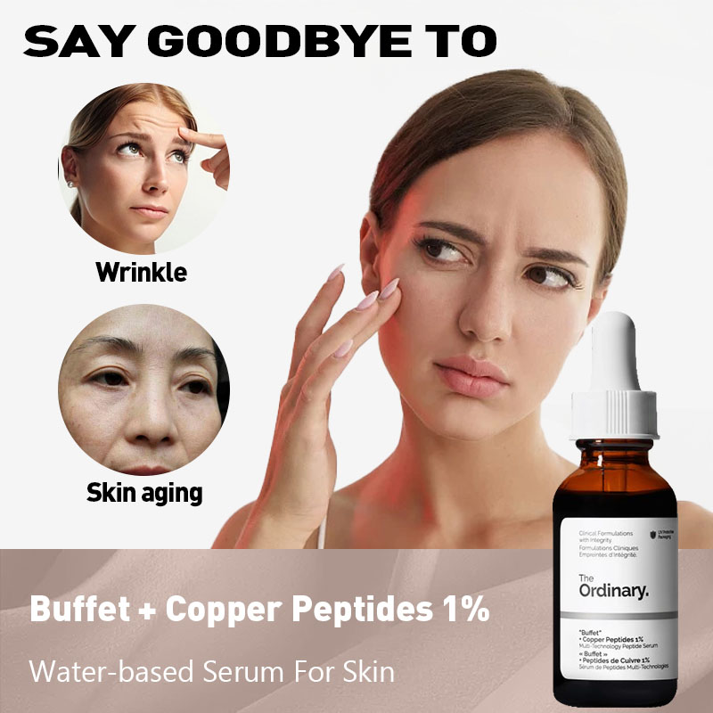 بافه2 خرید سرم بافه کوپر The Buffet + Copper از برند The Ordinary سرم ضدچروک و جوانساز