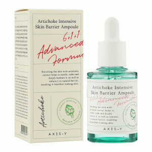 آمپول ضد جوش آرتیشو اکسیس وای Axis Y Artichoke Intensive Skin Barrier Ampoule سرم آمپول آرتیشو ضد جوش AXIS-Y تقویت سد دفاعی پوست