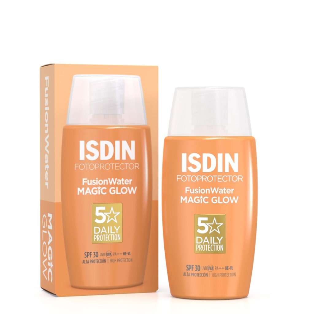 ضد آفتاب رنگی ایزدین لایت مجیک Fusion Water