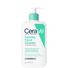 خرید فوم شست ‌و شوی صورت پوست نرمال و چرب سراوی Cerave Foaming Cleanser