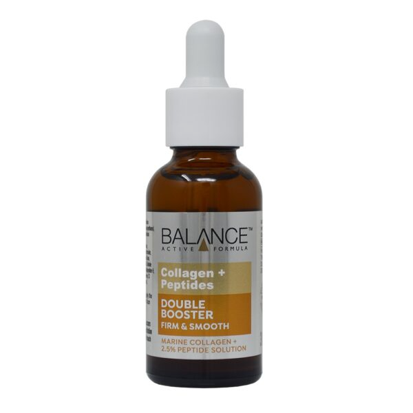 خریدسرم دابل بوستر پپتاید کلاژن دریایی Double Booster Marine Collagen بالانس Balance + نقد و بررسی خریدسرم دابل بوستر پپتاید کلاژن دریایی Double Booster Marine Collagen بالانس Balance + نقد و بررسی