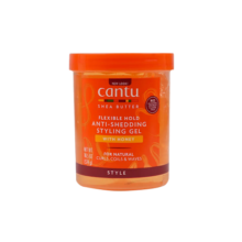 خرید ژل حالت‌ دهنده و ضد ریزش مو عسل Cantu Flexible Hold مخصوص موی فر