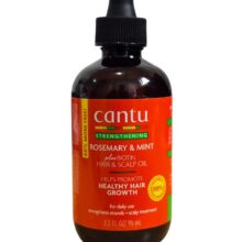 خرید و قیمت روغن رشد مو نعنا رزماری Cantu حاوی بیوتین، تقویت‌کننده، ضد ریزش و کمک‌کننده به رویش مجدد مو